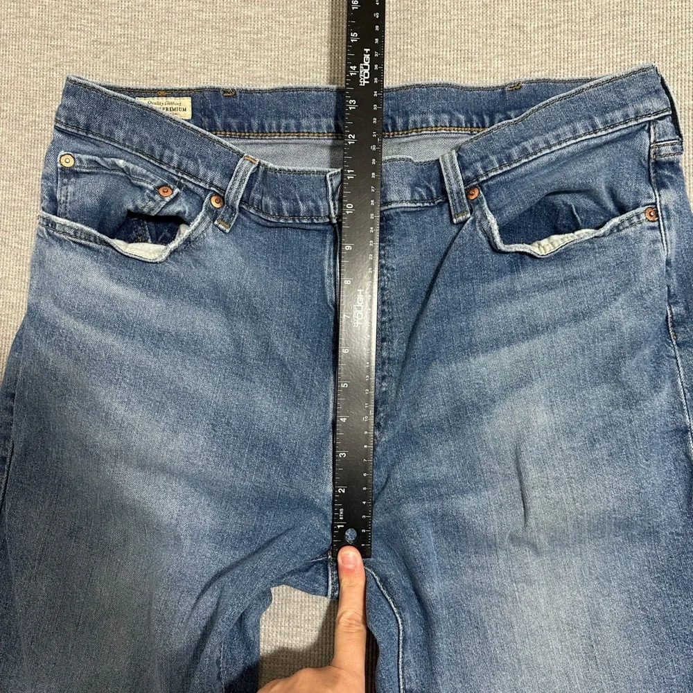 Levi's 514 Straight Fit Jeans Blue Denim Medium Wash Mens‎ Size W38xL33